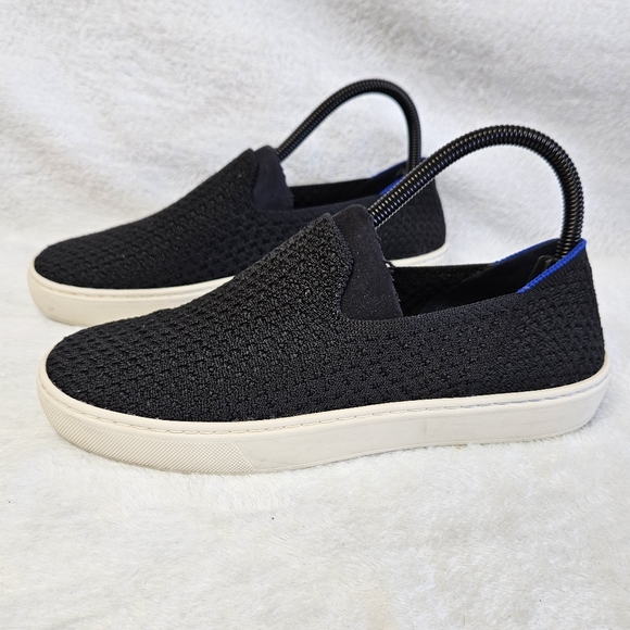 Rothy's The Original Slip On in Black and White Honeycomb Size 7.5 - Picture 1 of 8